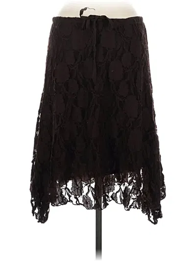 Pre-owned Max Studio Formal Skirt In Black