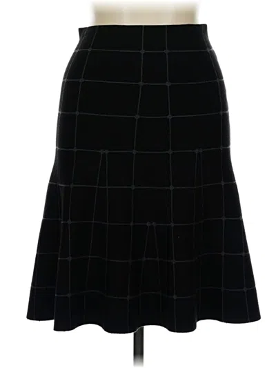 Pre-owned Max Studio Formal Skirt In Black
