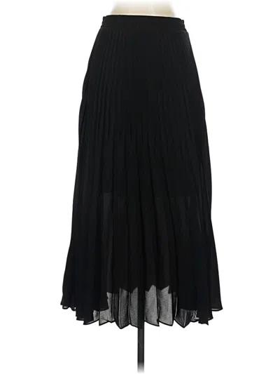 Pre-owned Max Studio Formal Skirt In Black