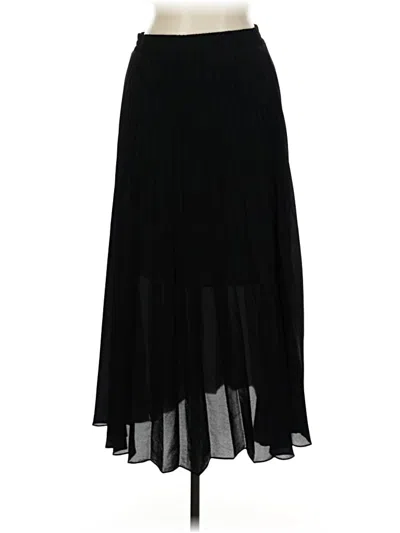 Pre-owned Max Studio Formal Skirt In Black