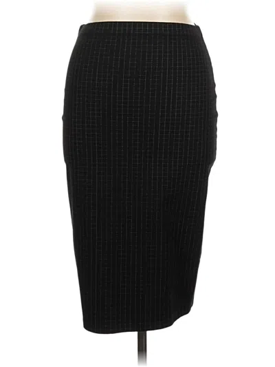 Pre-owned Max Studio Formal Skirt In Black