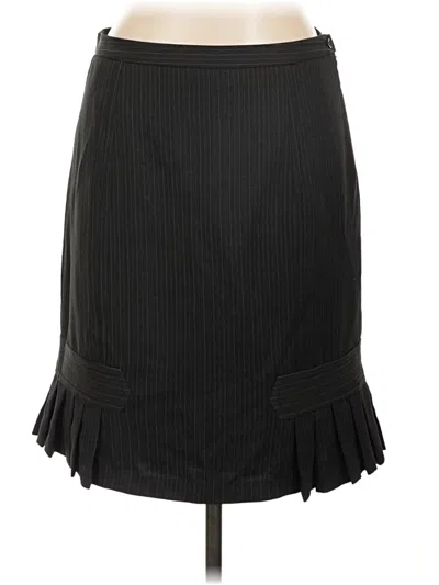 Pre-owned Max Studio Formal Skirt In Black