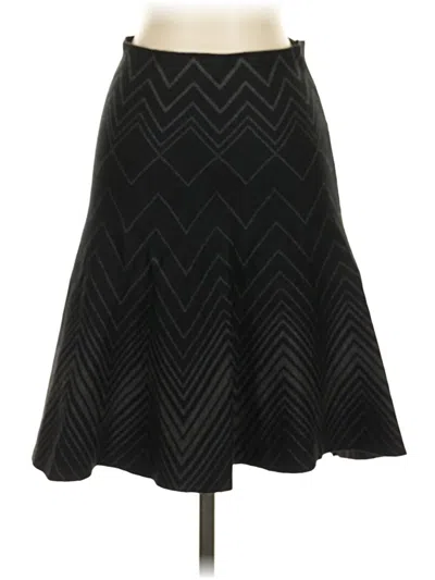 Pre-owned Max Studio Formal Skirt In Black