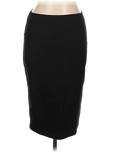 Pre-owned Max Studio Formal Skirt In Black