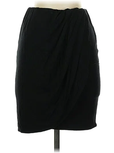Pre-owned Max Studio Formal Skirt In Black