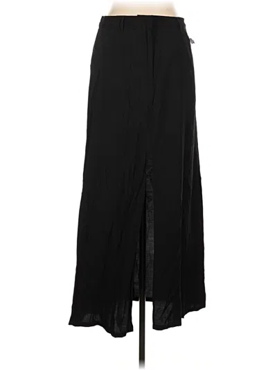 Pre-owned Max Studio Formal Skirt In Black