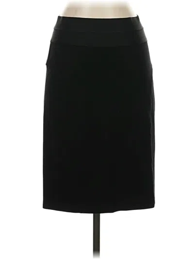 Pre-owned Max Studio Formal Skirt In Black