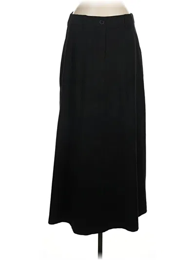 Pre-owned Max Studio Formal Skirt In Black