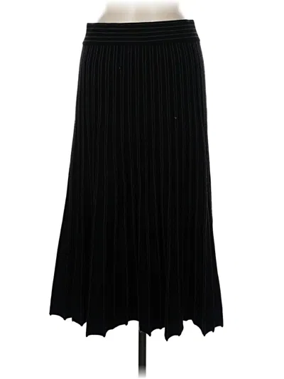 Pre-owned Max Studio Formal Skirt In Black
