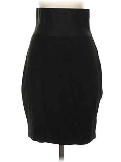 Pre-owned Max Studio Formal Skirt In Black