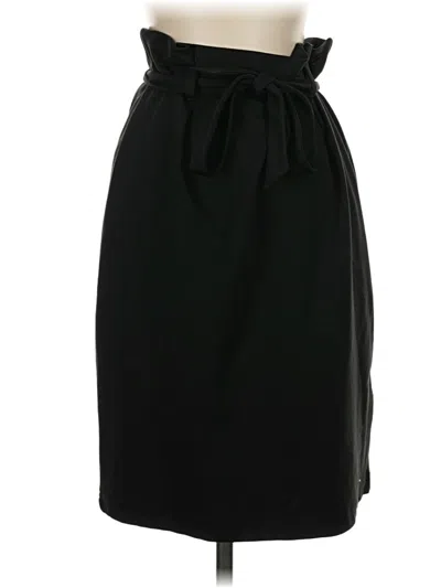 Pre-owned Max Studio Formal Skirt In Black