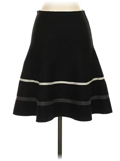 Pre-owned Max Studio Formal Skirt In Black