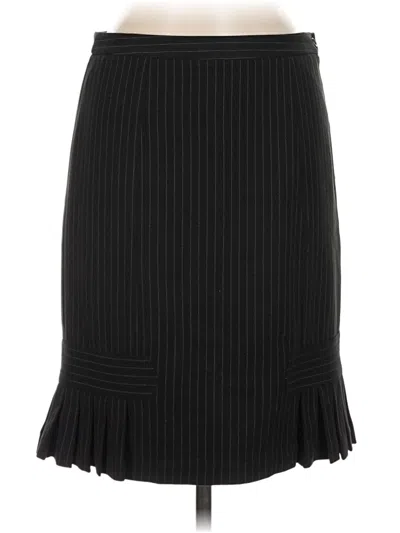 Pre-owned Max Studio Formal Skirt In Black