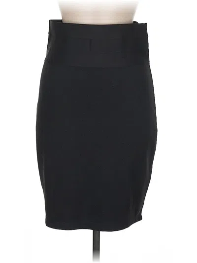 Pre-owned Max Studio Formal Skirt In Black