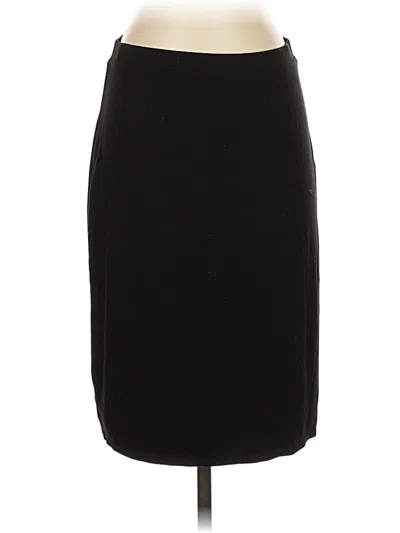 Pre-owned Max Studio Formal Skirt In Black