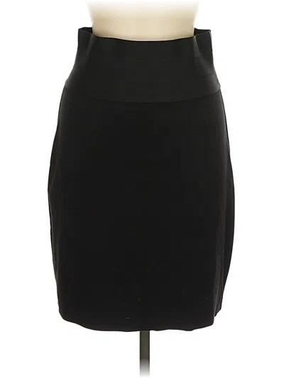 Pre-owned Max Studio Formal Skirt In Black