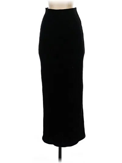 Pre-owned Max Studio Formal Skirt In Black