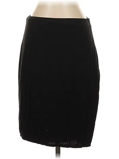 Pre-owned Max Studio Formal Skirt In Black