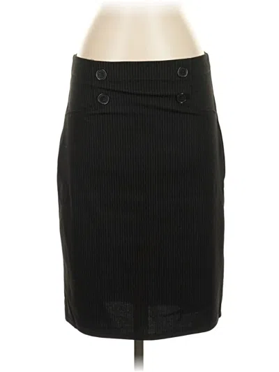 Pre-owned Max Studio Formal Skirt In Black