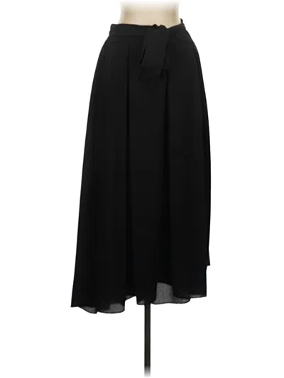 Pre-owned Max Studio Formal Skirt In Black