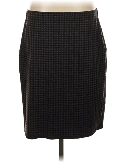 Pre-owned Max Studio Formal Skirt In Black
