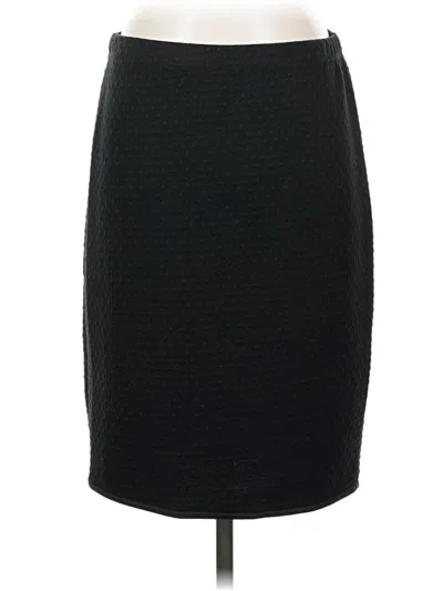 Pre-owned Max Studio Formal Skirt In Black