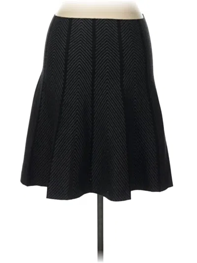 Pre-owned Max Studio Formal Skirt In Black
