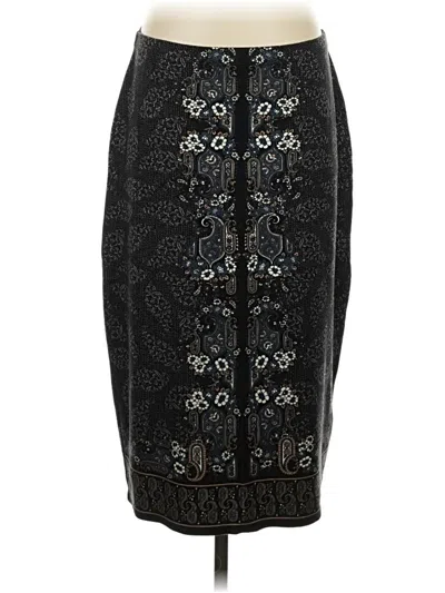 Pre-owned Max Studio Formal Skirt In Black