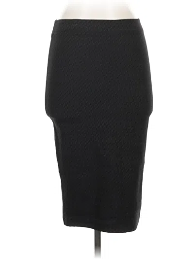 Pre-owned Max Studio Formal Skirt In Black