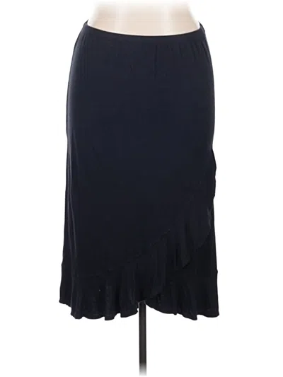 Pre-owned Max Studio Formal Skirt In Black
