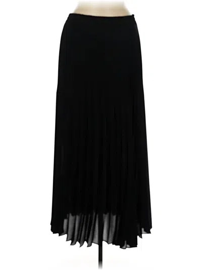 Pre-owned Max Studio Formal Skirt In Black