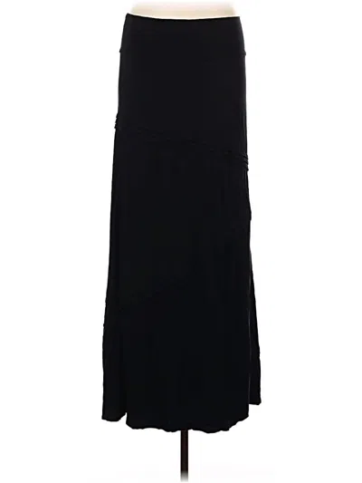 Pre-owned Max Studio Formal Skirt In Black
