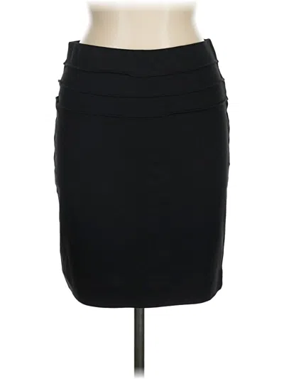 Pre-owned Max Studio Formal Skirt In Black