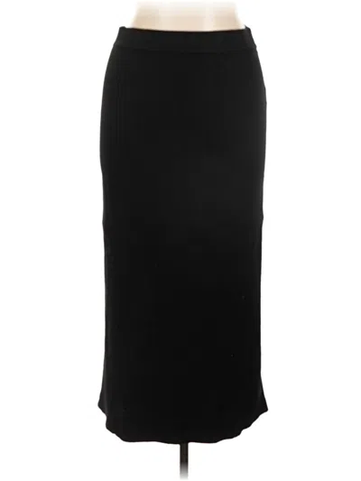 Pre-owned Max Studio Formal Skirt In Black