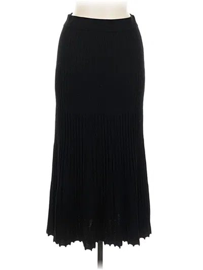 Pre-owned Max Studio Formal Skirt In Black