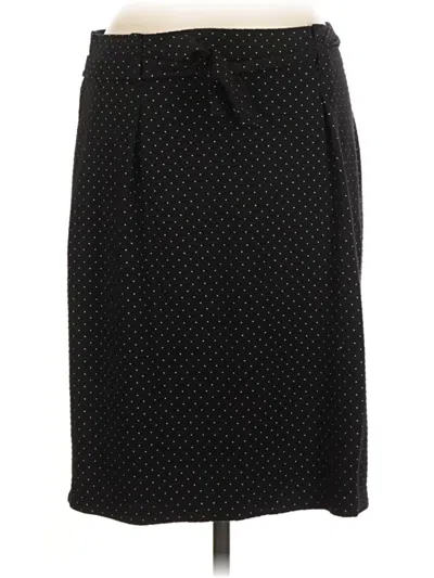 Pre-owned Max Studio Formal Skirt In Black