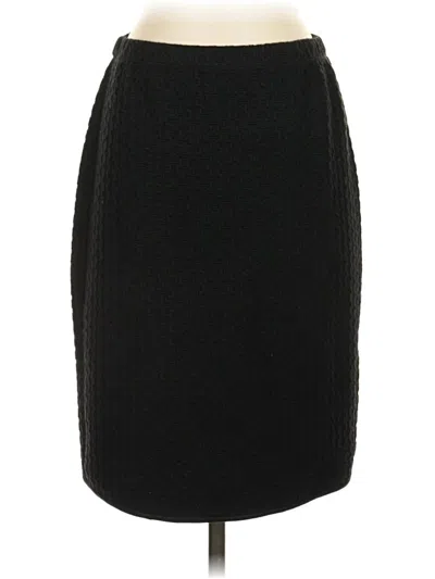 Pre-owned Max Studio Formal Skirt In Black