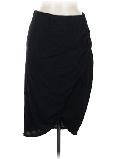 Pre-owned Max Studio Formal Skirt In Black