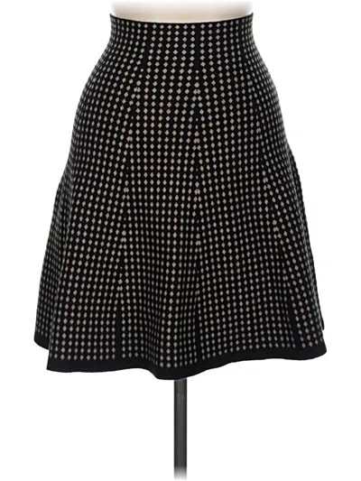Pre-owned Max Studio Formal Skirt In Black