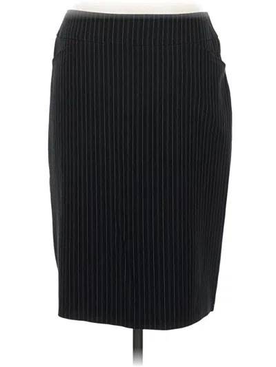 Pre-owned Max Studio Formal Skirt In Black