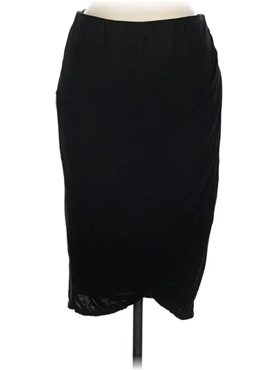 Pre-owned Max Studio Formal Skirt In Black