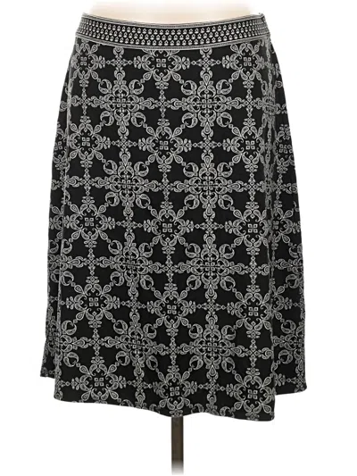 Pre-owned Max Studio Formal Skirt In Black