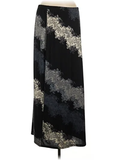 Pre-owned Max Studio Formal Skirt In Black
