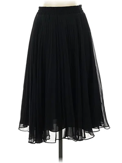 Pre-owned Max Studio Formal Skirt In Black