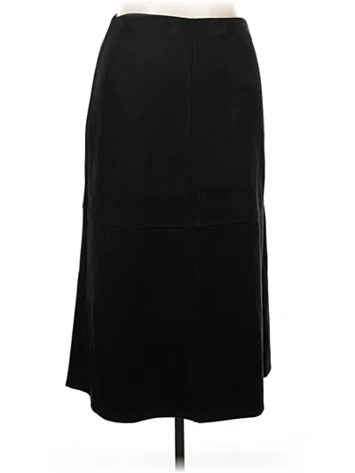 Pre-owned Max Studio Formal Skirt In Black