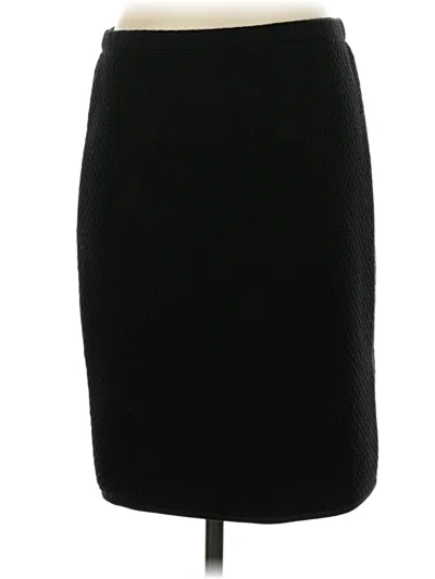 Pre-owned Max Studio Formal Skirt In Black