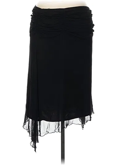Pre-owned Max Studio Formal Skirt In Black