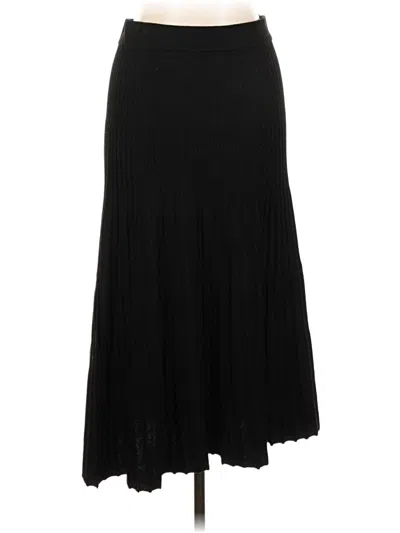 Pre-owned Max Studio Formal Skirt In Black