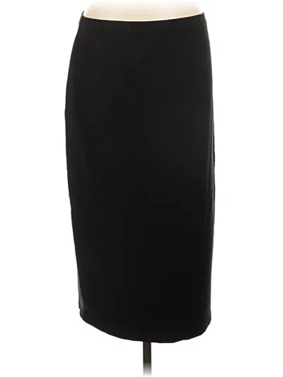 Pre-owned Max Studio Formal Skirt In Black