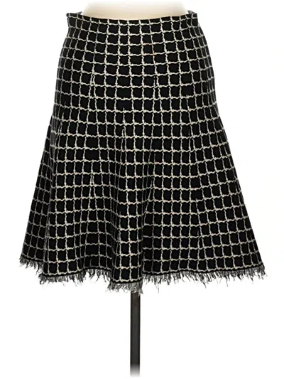 Pre-owned Max Studio Formal Skirt In Black